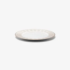 Arcadia Gold & Platinum Dessert Plate, Set of 2