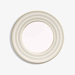 Arcadia Gold & Platinum Dinner Plates, Set of 2