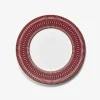 Arcadia Red Dinner Plates, Set of 2