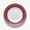 Arcadia Red Soup Bowls, Set of 2