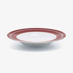Arcadia Red Soup Bowls, Set of 2