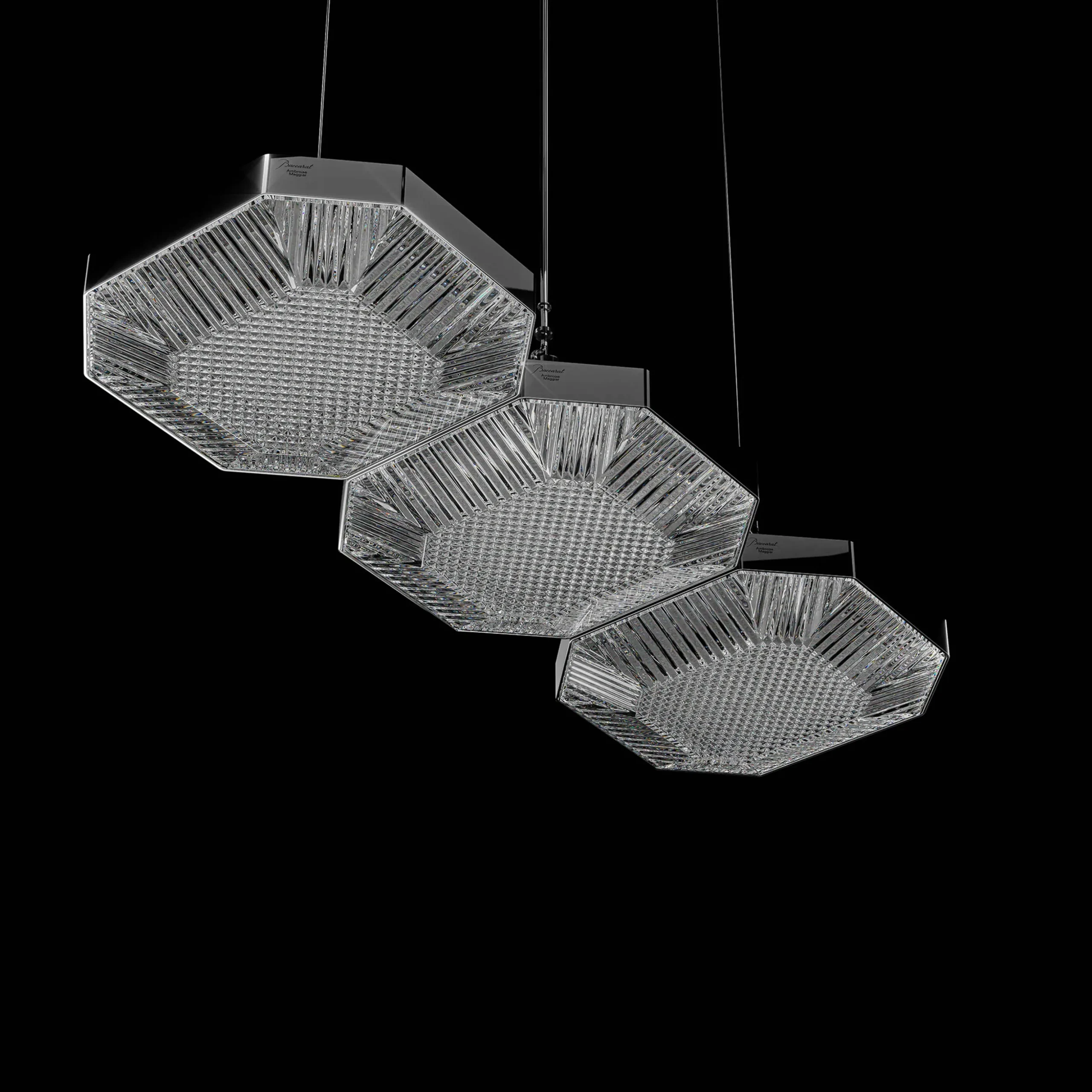 Octogone Ceiling Lamp (3L)