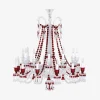 Zénith Chandelier Red (24L)