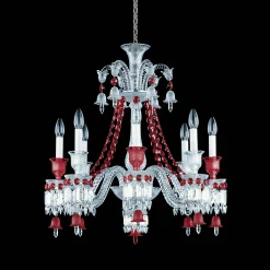 Zénith Chandelier Red (8L)