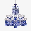 Zénith Faunacrystopolis Chandelier Blue (24L)