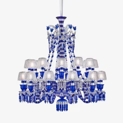 Zénith Faunacrystopolis Chandelier Blue (24L)