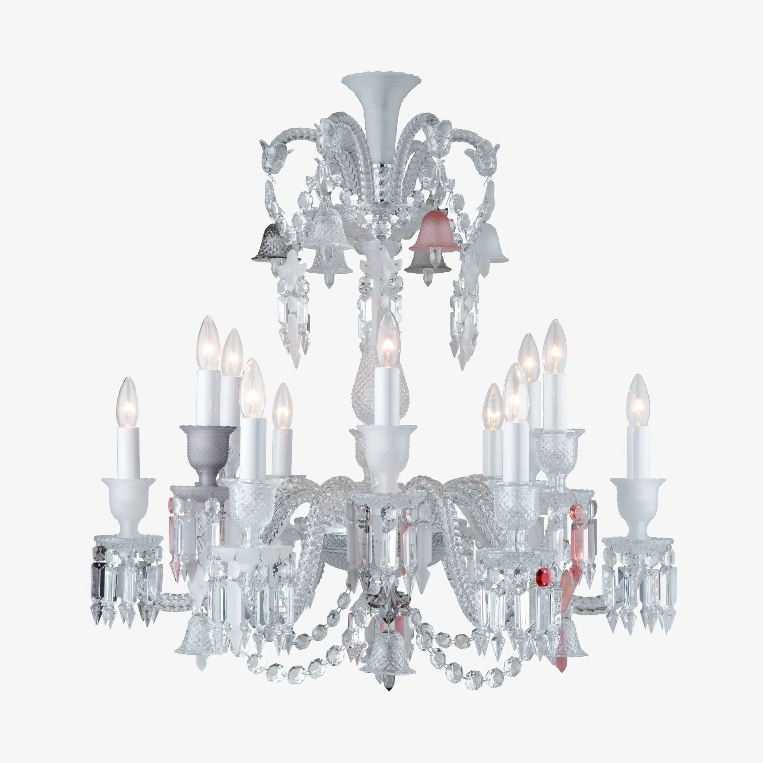 Zénith Flou, Je te Vois Flou Chandelier (12L)