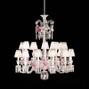Zénith Flou, Je te Vois Flou Chandelier (24L)