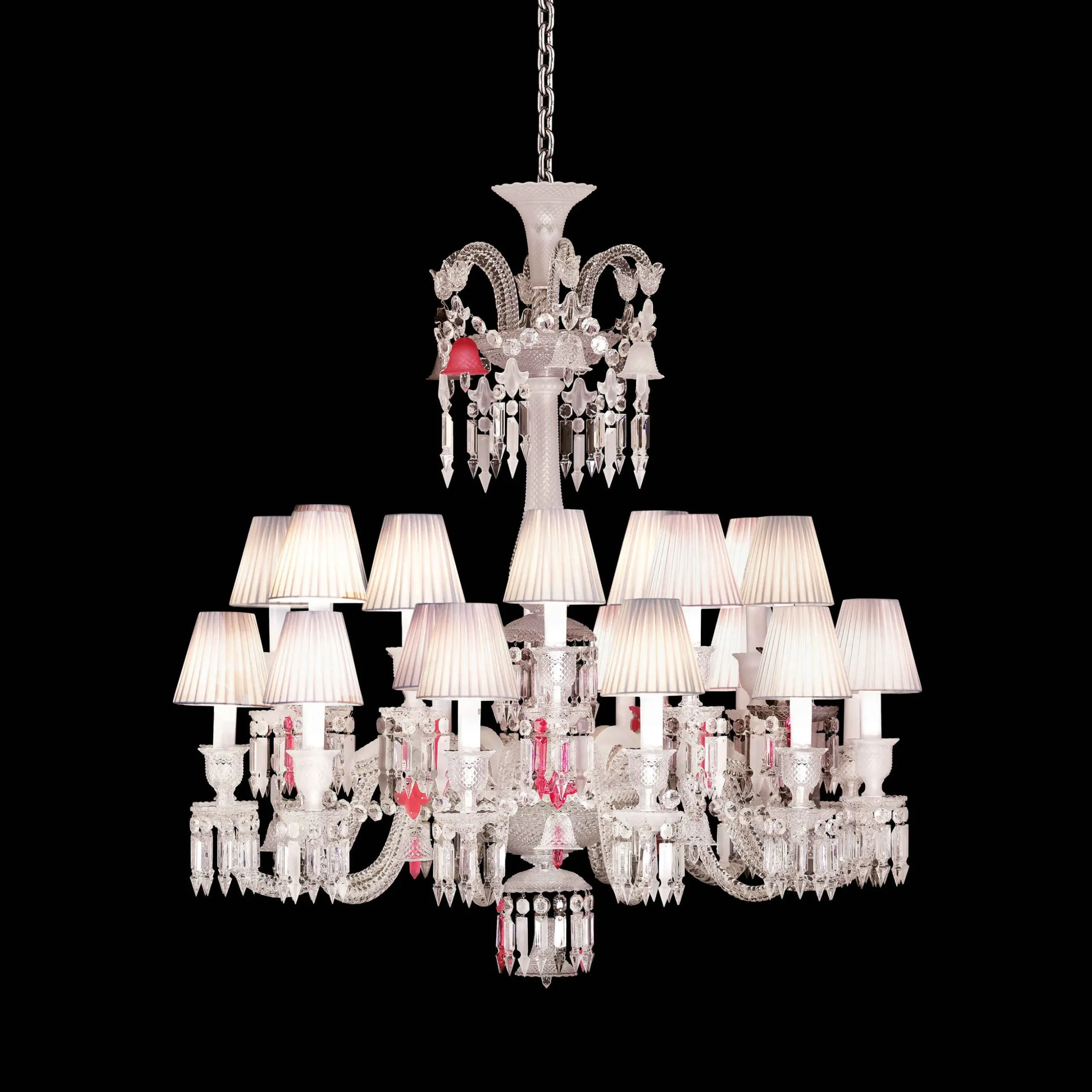 Zénith Flou, Je te Vois Flou Chandelier (24L)