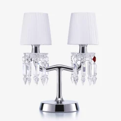 Zénith Nomade Lamp Chrome (02L) & Lampshades S | Baccarat United States