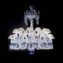 Zénith Printemps Bleu Chandelier (24L)